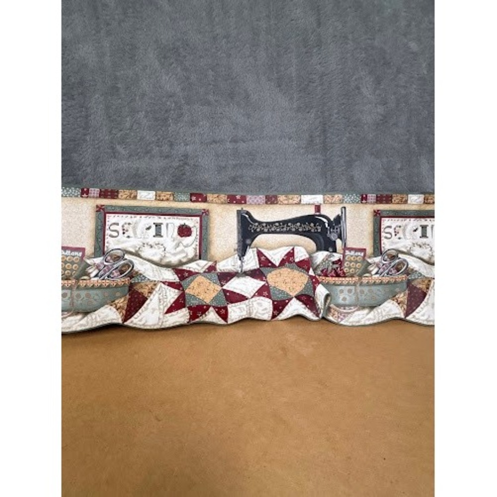 4 Rolls Imperial Leslie Beck Sewing Quilting Wallpaper‎ Border  Prepasted 172901